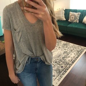 Size small gray lush tee
